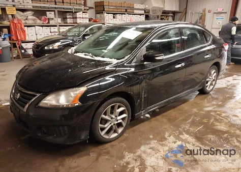 2015 Nissan Sentra Sr from USA, damaged, VIN 3N1AB7APXFY276044